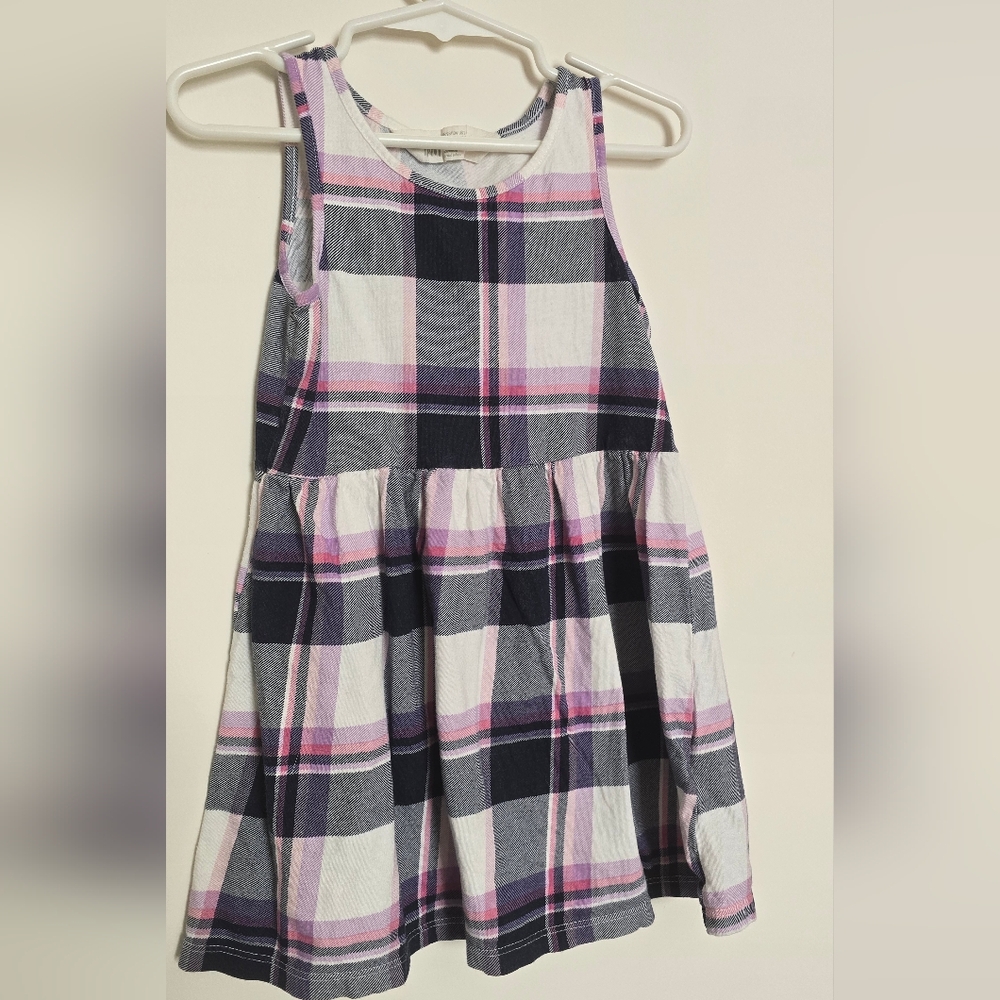 H&M Plaid A-Line Dress